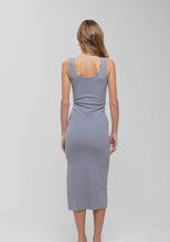 Load image into Gallery viewer, Willie Front Tie Tank Midi Dress
