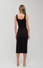 Load image into Gallery viewer, Willie Front Tie Tank Midi Dress
