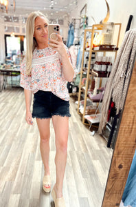 Charleston Floral Top