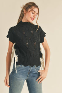 Corkie Mock Neck Sweater