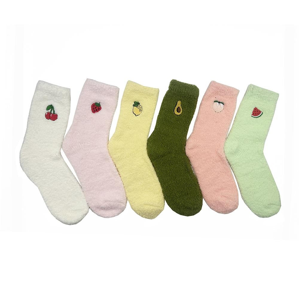 Fruit Fuzzy Socks