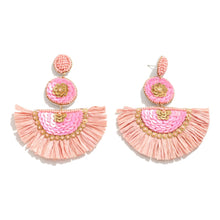 Load image into Gallery viewer, Kim Rafia Earrings
