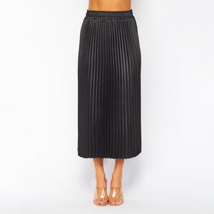 Mingo Pleated Midi Skirt