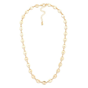 Petite Link Pig Nose Chain Necklace