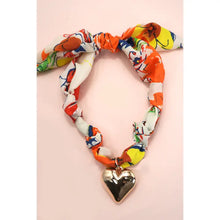 Load image into Gallery viewer, Scarlett Scarf Charm Necklace
