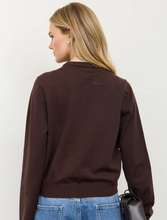 Load image into Gallery viewer, Perla Contrast Piping Cardigan
