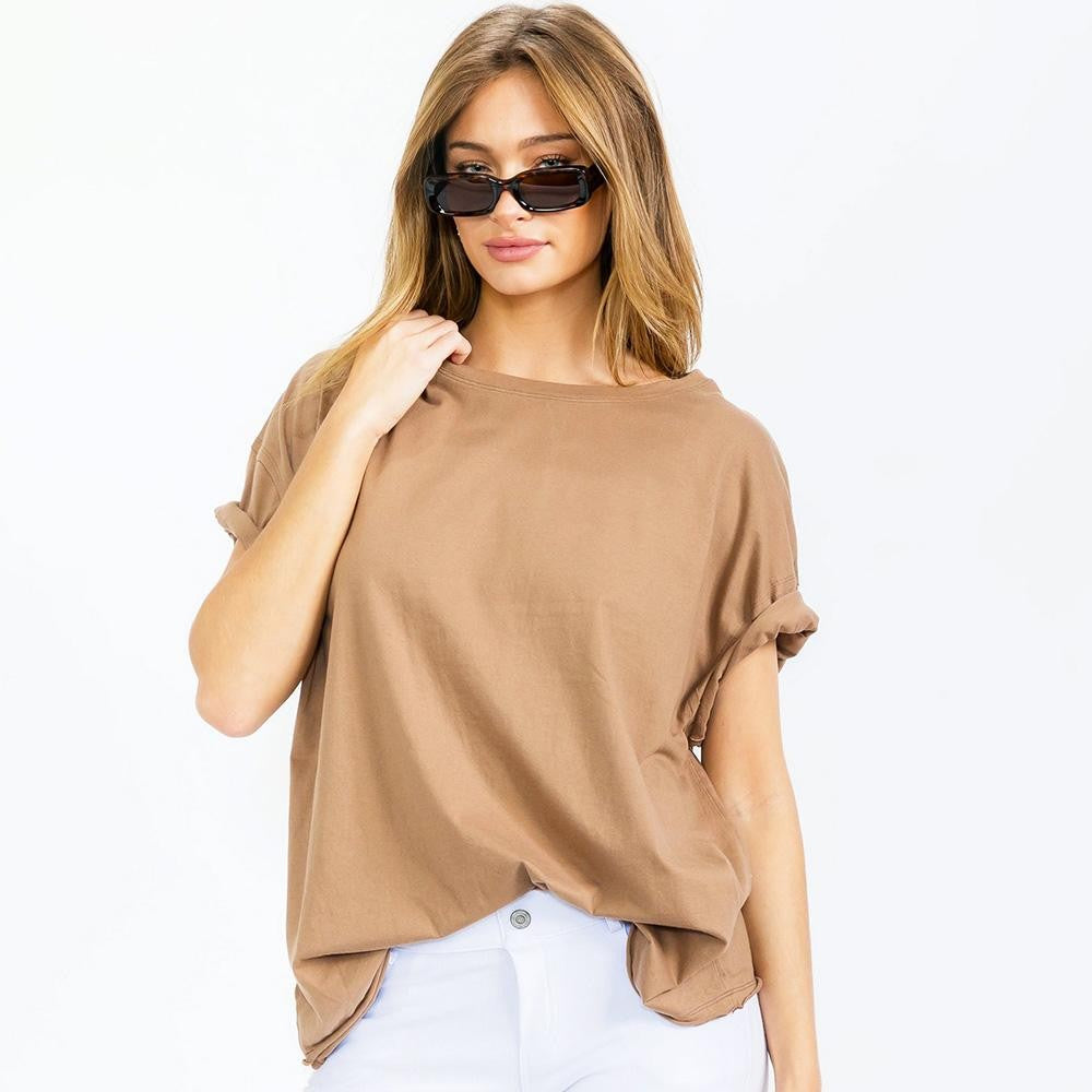 The Essential Raw Edge Tee