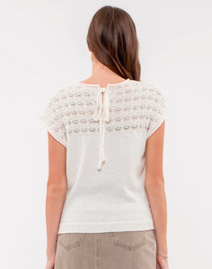 Tisha Eyelet Top