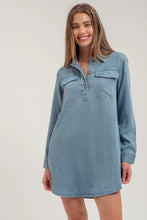 Load image into Gallery viewer, Lookey Chambray Dress
