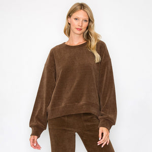 Jenna Corduroy Sweatshirt