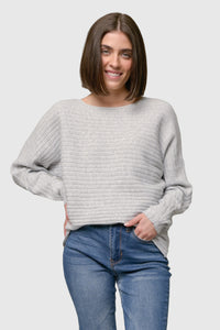 Collier Ribbed Sweater