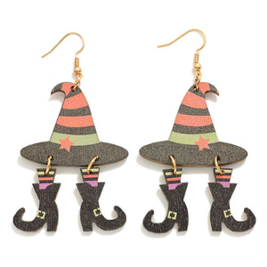 Halloween Hat Earrings