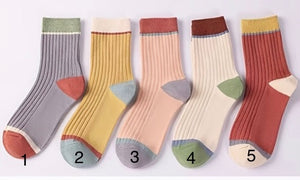 Colorblock Pair of Socks