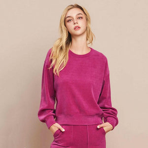 Jenna Corduroy Sweatshirt