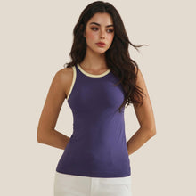 Load image into Gallery viewer, Carley Two Tone Tank Top
