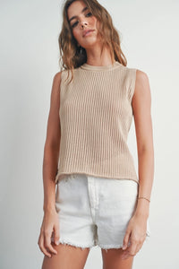 Rachel Rib Knit Sweater