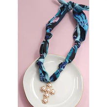 Load image into Gallery viewer, Scarlett Scarf Charm Necklace
