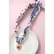 Load image into Gallery viewer, Scarlett Scarf Charm Necklace
