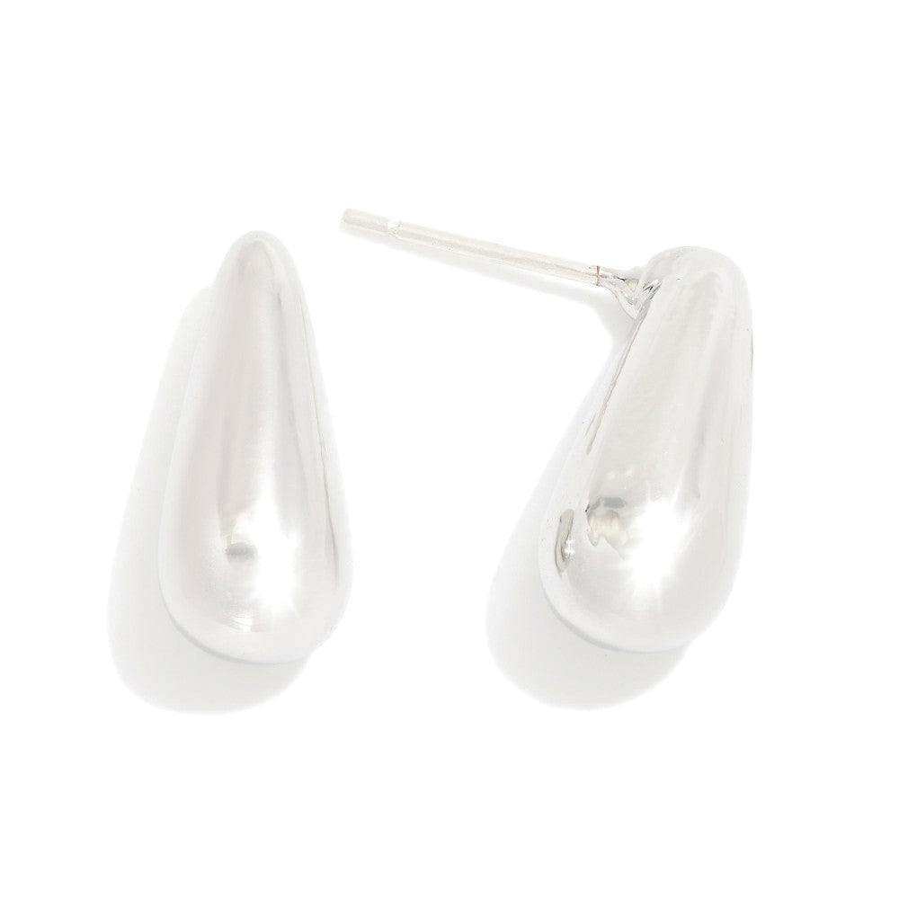 Teardrop Post Earring