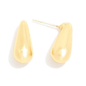 Teardrop Post Earring