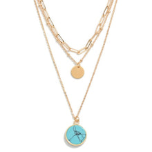 Load image into Gallery viewer, Turquoise Me Layered Necklace
