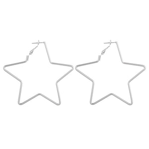 Starry Eyed Hoop Earrings