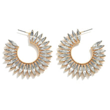 Load image into Gallery viewer, Elise Hoop Earrings
