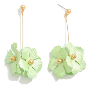 Pastel Flower Earrings