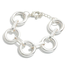 Load image into Gallery viewer, Circle Chain Link Bracelet
