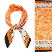 Load image into Gallery viewer, Elephant Paisley Print Silkie Scarf

