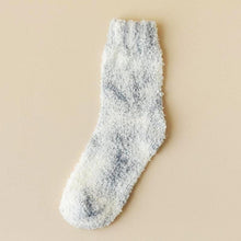Load image into Gallery viewer, Tie Dye Fuzzy Socks

