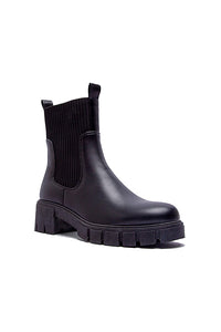 Renley Black Combat Boots