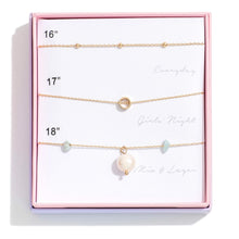 Load image into Gallery viewer, Layered Necklace Boxed Set
