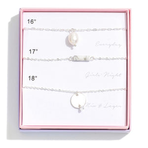 Layered Necklace Boxed Set