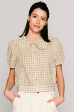 Load image into Gallery viewer, Caliste Plaid Top
