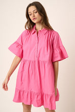 Load image into Gallery viewer, Campo Mini Shirt Dress
