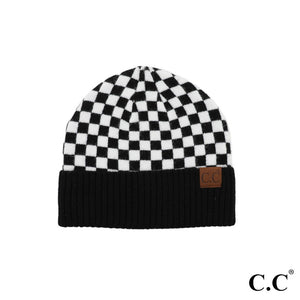 Checker Beanie