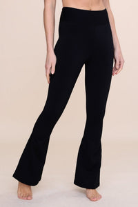Fern Ribbed Flare Leggings