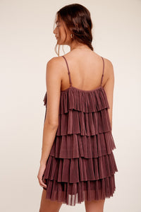 Greta Pleated Dress