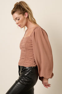 Kat Ruched Top