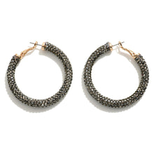 Load image into Gallery viewer, Nyla Sparkle Hoops
