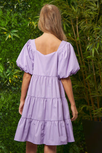 Treeny Tiered Mini Dress